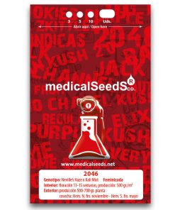 2046 Medical Seeds x3 semillas feminizadas 100% sativa
