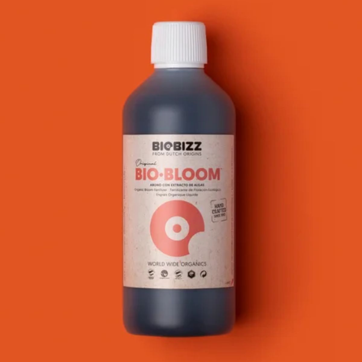 Botella de fertilizante organico de floracion Biobizz Bio Bloom