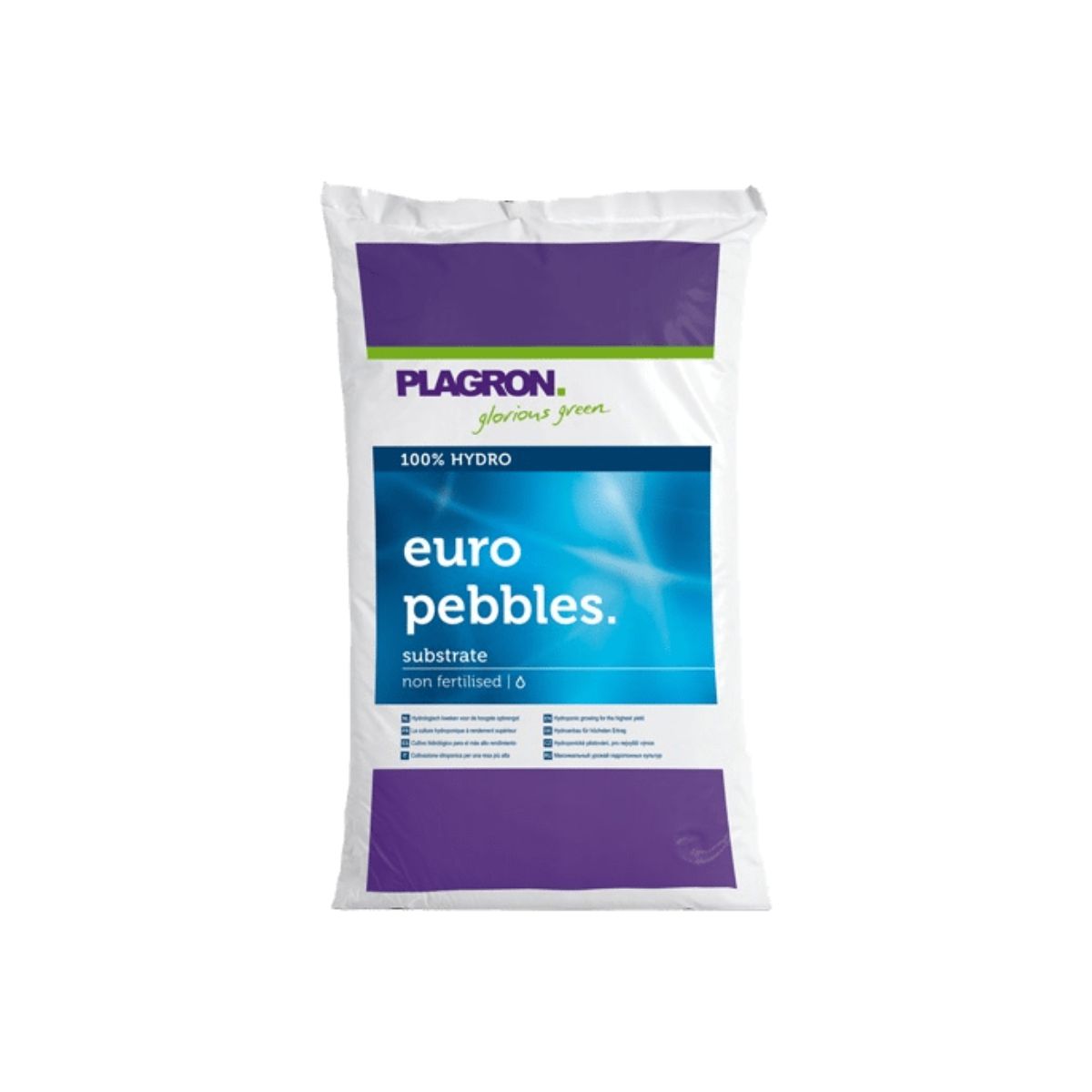 Plagron Euro Pebbles 10L arcilla expandida para hidroponía