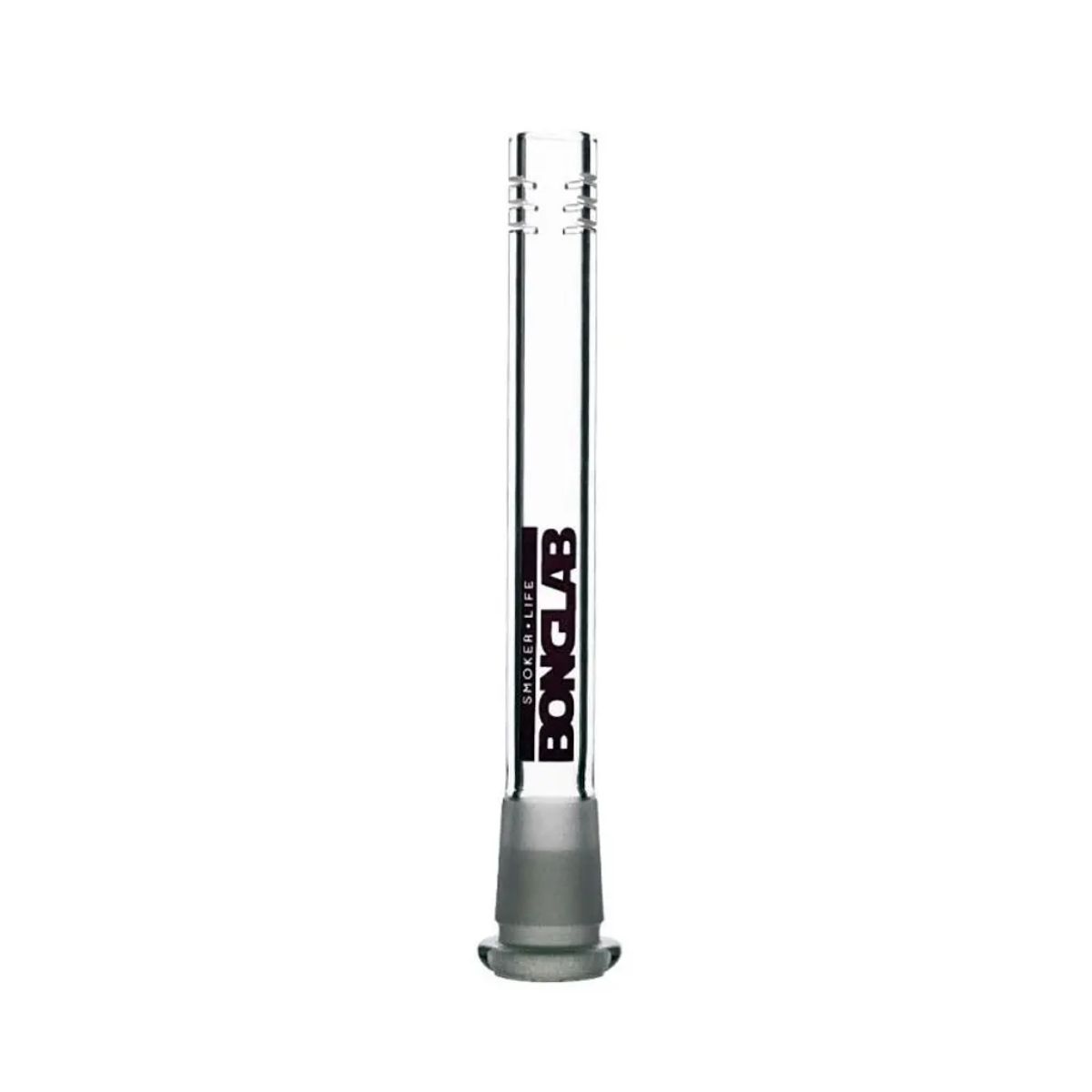 Difusor Bonglab 14cm 18mm a 14mm con 6 ranuras slits en colores magenta y negro