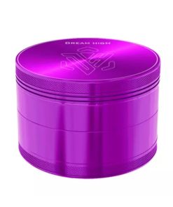 Moledor Dream High Aluminio 63mm de 4 piezas con tamiz para polen y mecanizado CNC