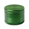 Moledor Human Grade Aluminio 63mm de 4 piezas con dientes punta de diamante y tamiz de polen