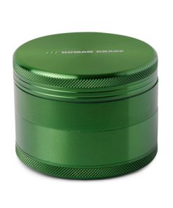 Moledor Human Grade Aluminio 63mm de 4 piezas con dientes punta de diamante y tamiz de polen