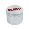 Moledor RAW Aluminio 56mm de 4 piezas con dientes en forma de diamante y tamiz de kief