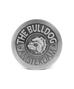 Moledor Bulldog Ámsterdam Metálico 4 Partes de 50mm con dientes antiadherentes y tamiz de kief