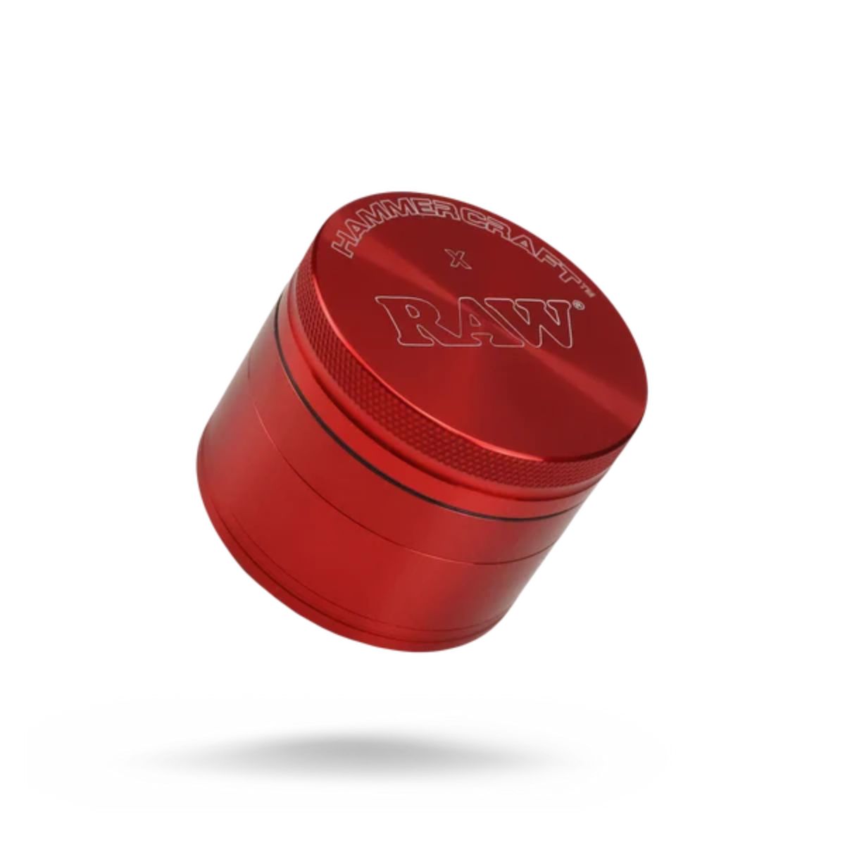 Moledor de aluminio de cuatro partes RAW x Hammercraft 4 Piece Grinder