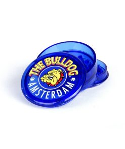 Moledor Bulldog Ámsterdam Metálico 4 Partes de 50mm con dientes antiadherentes y tamiz de kief